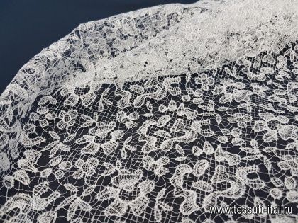 Кружевное полотно (о) айвори Ermanno Scervino - итальянские ткани Тессутидея арт. 03-5730
