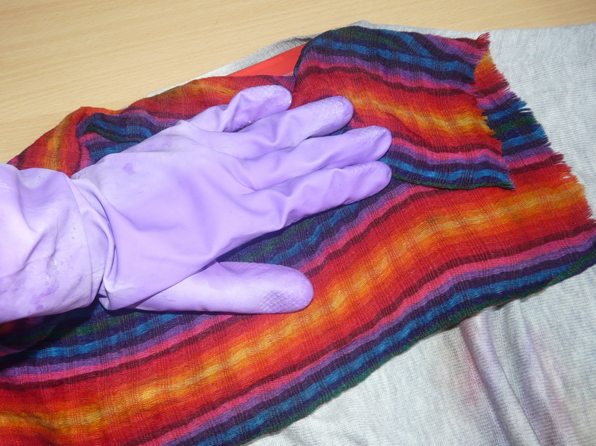 Проверка переноса цвета с ткани