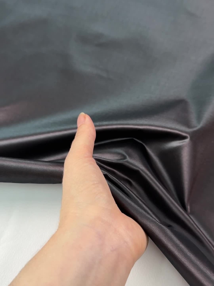 Тафта хамелеон (о) фиолетово-бирюзовая - итальянские ткани Тессутидея арт. 10-4863