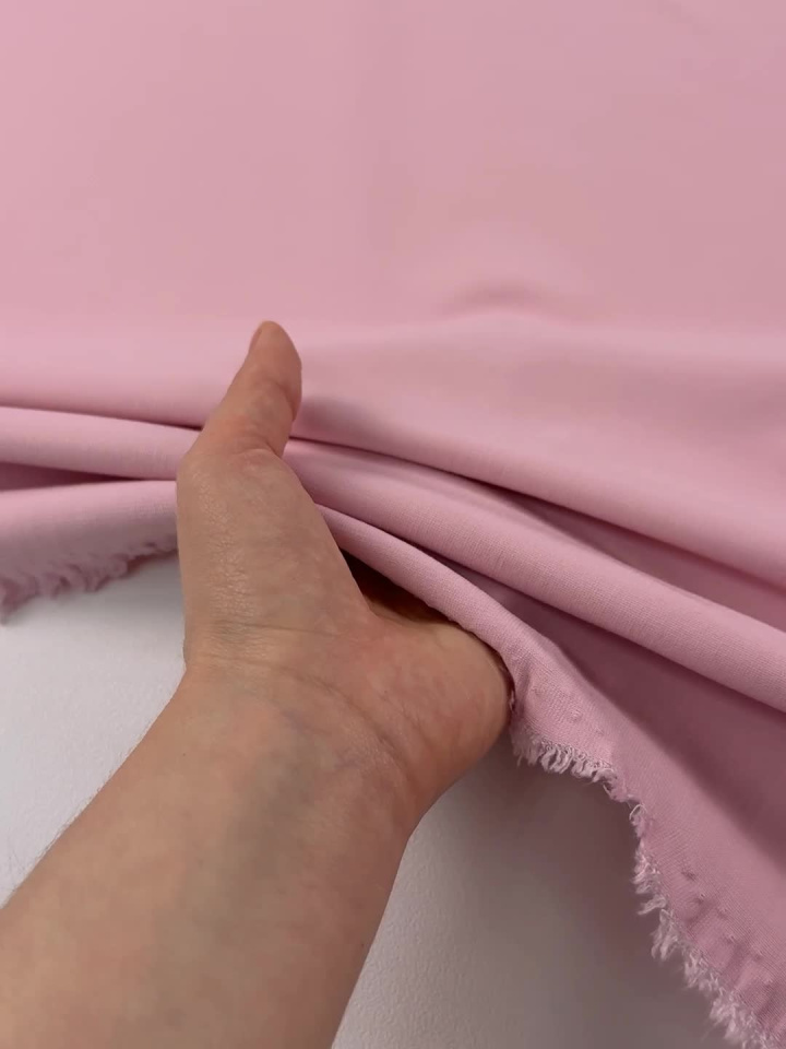 Джерси вискоза+полиамид (о) светло-розовое - итальянские ткани Тессутидея арт. 14-1765