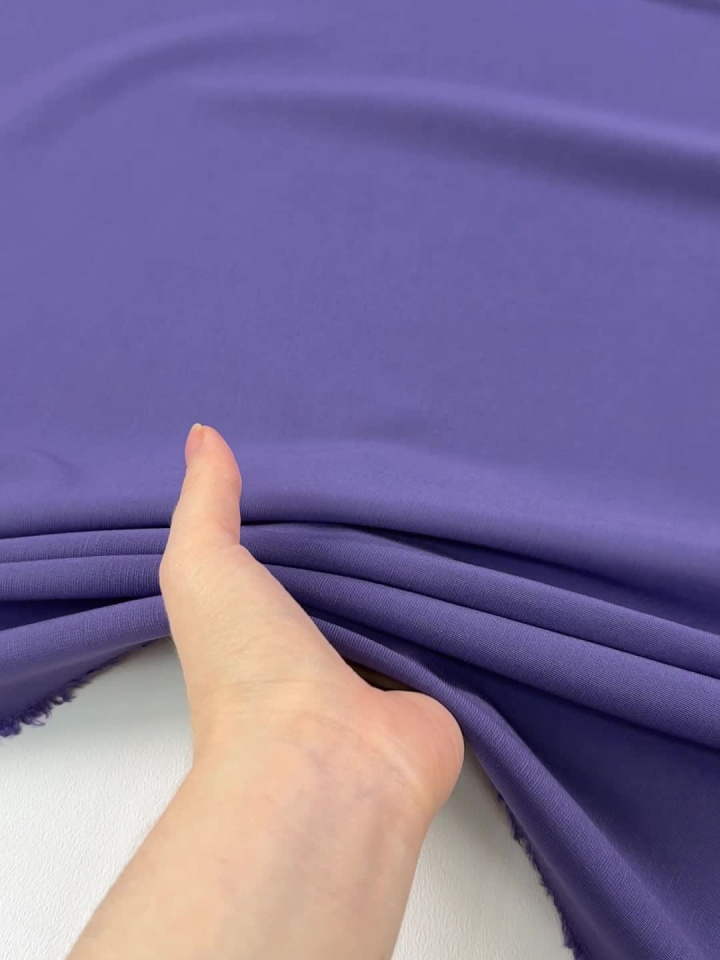 Джерси вискоза+полиамид (о) фиолетовое - итальянские ткани Тессутидея арт. 14-1766