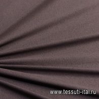 Трикотаж хлопок (о) коричневый - итальянские ткани Тессутидея арт. 12-0949