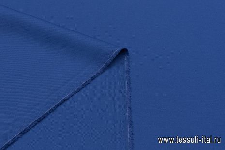 Костюмная (о) синяя диагональ - итальянские ткани Тессутидея арт. 05-4316