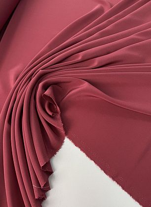 Крепдешин (о) красно-коричневый - в интернет-магазине тканей Тессутидея арт. 10-4696