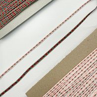 Лента жаккардовая 0,5-1см в ассортименте - итальянские ткани Тессутидея арт. F-2358