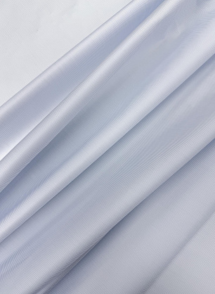 Сорочечная (н) бело-голубая мелкая полоска - в интернет-магазине тканей Тессутидея арт. 01-8144