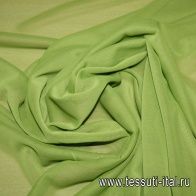 Сетка плательная (о) светло-зеленая - итальянские ткани Тессутидея арт. 04-0851