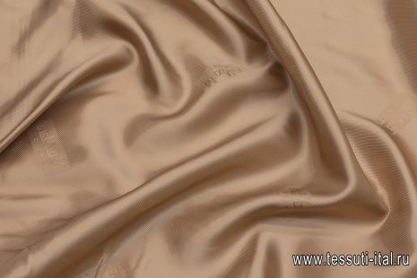 Подкладочная (о) бежевая - итальянские ткани Тессутидея арт. 08-1246