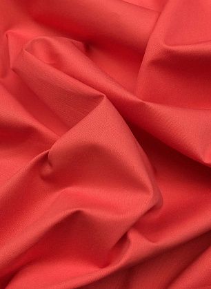 Плательная стрейч (о) коралловая - в интернет-магазине тканей Тессутидея арт. 01-4611