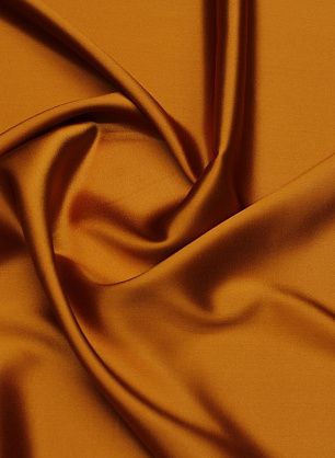 Шелк атлас стрейч (о) оранжево-коричневый - в интернет-магазине тканей Тессутидея арт. 10-4019