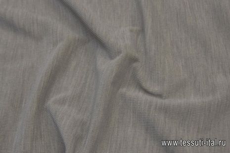 Вельвет (о) серый меланж - итальянские ткани Тессутидея арт. 01-6658