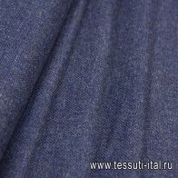 Костюмная твид (о) сине-серая - итальянские ткани Тессутидея арт. 05-3835