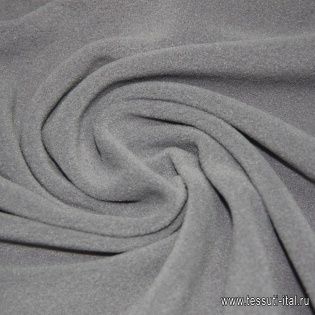 Трикотаж флис (о) серый - итальянские ткани Тессутидея арт. 13-0862