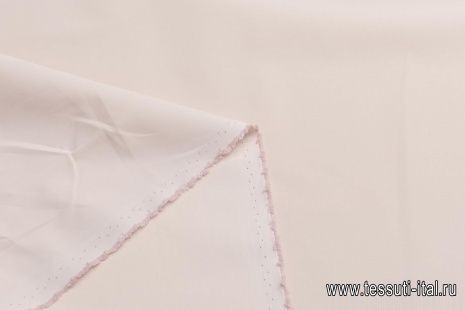 Хлопок для тренча с водоотталкивающим покрытием (о) светло-розово-бежевый - итальянские ткани Тессутидея арт. 01-6888