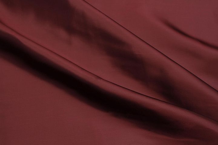 Подкладочная вискоза (о) бордовая - итальянские ткани Тессутидея арт. 08-1618