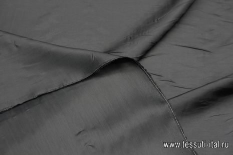 Подкладочная вискоза (о) черная - итальянские ткани Тессутидея арт. 08-1459