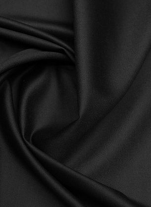Костюмная стрейч (о) черная - в интернет-магазине тканей Тессутидея арт. 05-4769