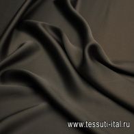 Плательная (о) коричневая  - итальянские ткани Тессутидея арт. 04-1558