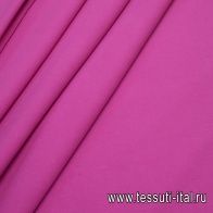 Хлопок диагональ костюмный стрейч (о) ярко-розовый - итальянские ткани Тессутидея арт. 01-5530