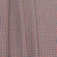 Костюмная (н) красно-черно-белая клетка Kiton - итальянские ткани Тессутидея арт. 05-4087