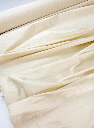 Шелк шантунг (о) сливочный - в интернет-магазине тканей Тессутидея арт. 10-5104