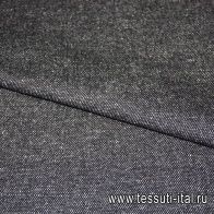 Пальтовая твид (н) черно-белая - итальянские ткани Тессутидея арт. 09-0962