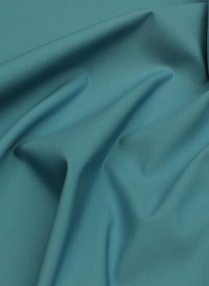 Хлопок для тренча (о) бирюзовый - в интернет-магазине тканей Тессутидея арт. 01-7218