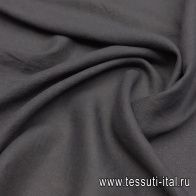 Лен (о) черный - итальянские ткани Тессутидея арт. 16-0808