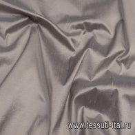 Шелк шантунг (о) серо-бежевый - итальянские ткани Тессутидея арт. 10-2316