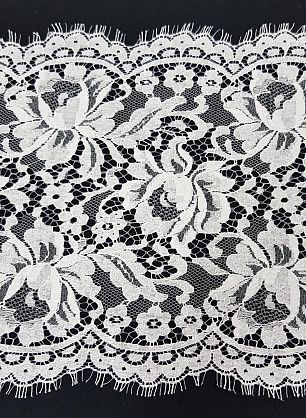 Кружево (о) светло-розовое ш-25см Solstiss - в интернет-магазине тканей Тессутидея арт. 01-6731