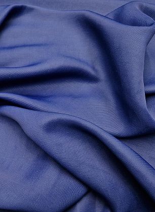 Лен с хлопком (о) синий - в интернет-магазине тканей Тессутидея арт. 16-0878