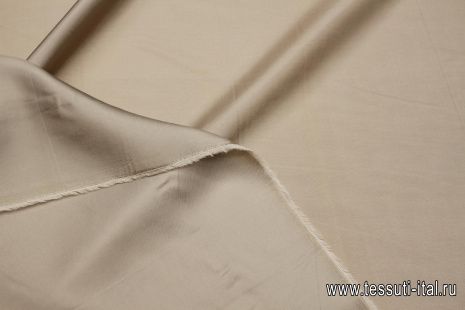 Подкладочная вискоза (о) бежевая - итальянские ткани Тессутидея арт. 08-1500