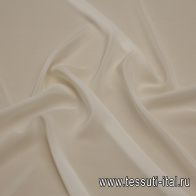 Крепдешин (о) айвори - итальянские ткани Тессутидея арт. 10-3256