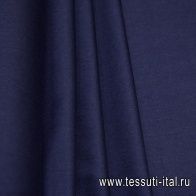 Костюмный кашемир (о) темно-синий - итальянские ткани Тессутидея арт. 05-3830