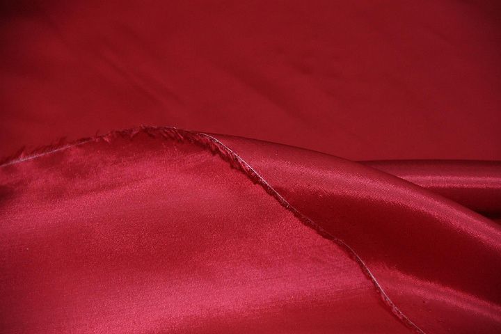 Подкладочная купра (о) темно-красная - итальянские ткани Тессутидея арт. 08-0700