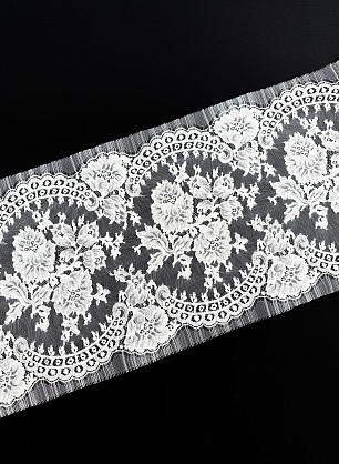 Кружево (о) айвори ш-28см - в интернет-магазине тканей Тессутидея арт. 03-7609