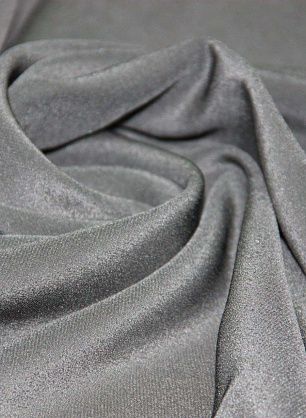 Крепдешин (о) зеленый бутылочный - в интернет-магазине тканей Тессутидея арт. 02-5836