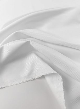 Хлопок диагональ (о) белый - в интернет-магазине тканей Тессутидея арт. 01-7854