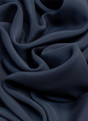 Плательная (о) темно-синяя - в интернет-магазине тканей Тессутидея арт. 03-6112