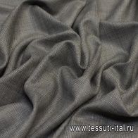 Костюмная (н) серо-оливковая  клетка Loro Piana - итальянские ткани Тессутидея арт. 05-3371