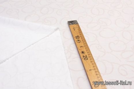 Сорочечная дама (о) белая - итальянские ткани Тессутидея арт. 03-6370