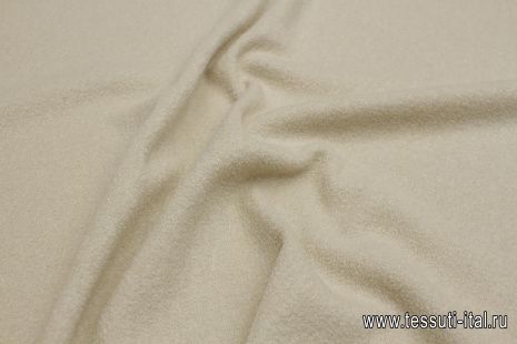 Трикотаж лоден (о) светло-бежевый  - итальянские ткани Тессутидея арт. 15-1077