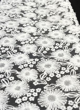 Кружево (о) белое в стиле Scervino - в интернет-магазине тканей Тессутидея арт. 03-6230