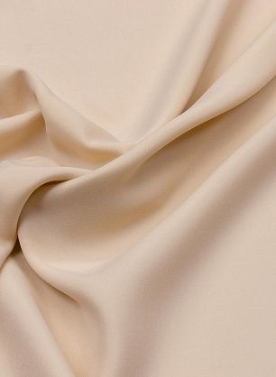 Плательная кади стрейч (о) светло-бежевая - в интернет-магазине тканей Тессутидея арт. 03-5739