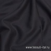 Костюмная (о) черная диагональная Kiton - итальянские ткани Тессутидея арт. 05-4110