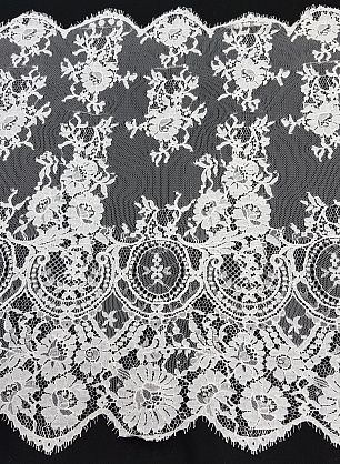 Кружевное полотно (о) светло-бежевое - в интернет-магазине тканей Тессутидея арт. 03-6169