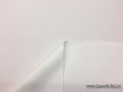 Плательная фактурная (о) белая - итальянские ткани Тессутидея арт. 01-3951