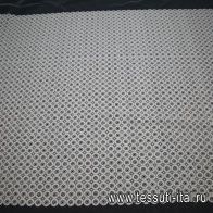 Кружево макраме на сетке (о) айвори Ermanno Scervino - итальянские ткани Тессутидея арт. 03-4287