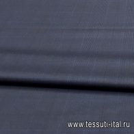 Костюмная (н) черно-синяя клетка - итальянские ткани Тессутидея арт. 05-3055