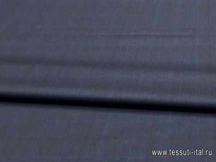 Костюмная (н) черно-синяя клетка - итальянские ткани Тессутидея арт. 05-3055